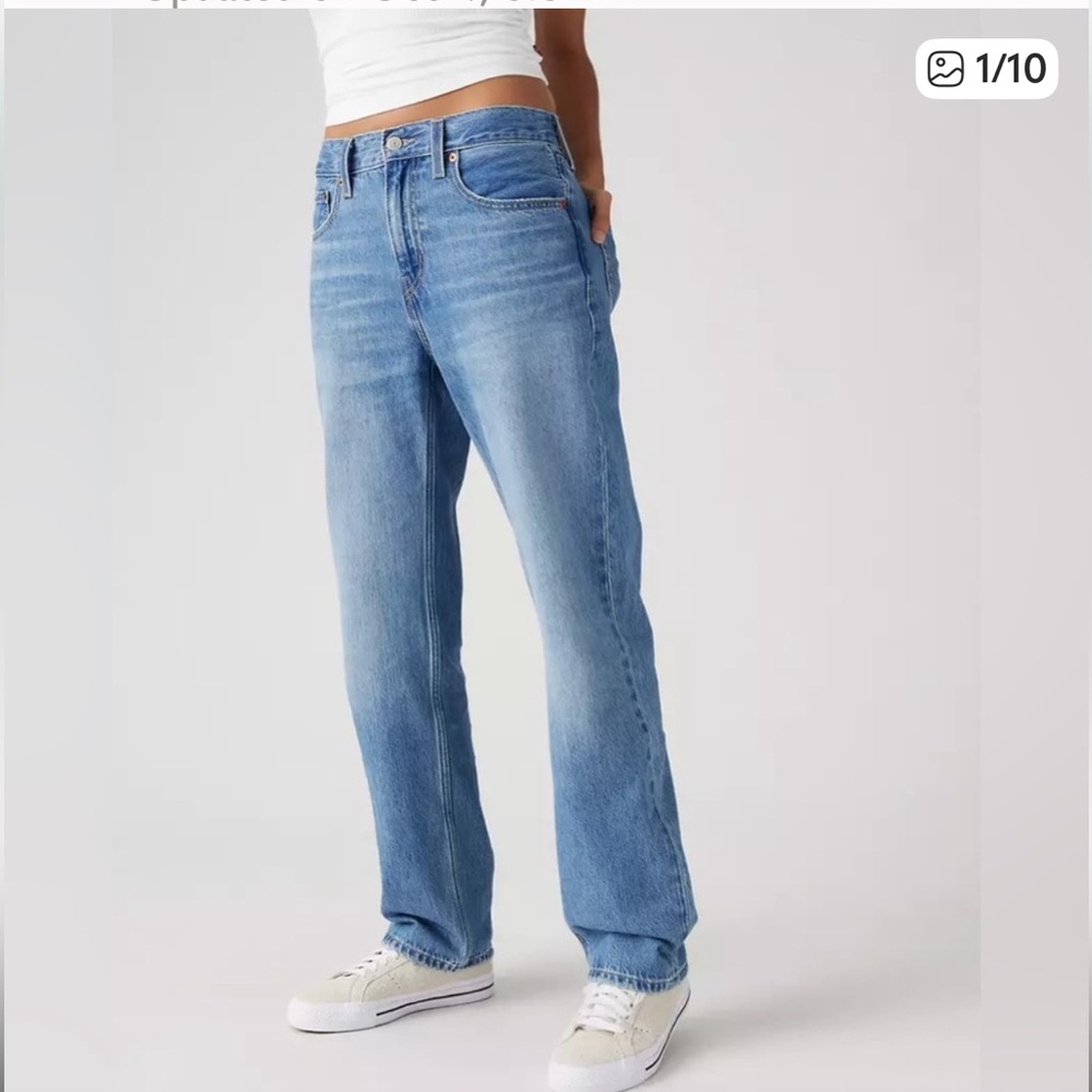 Levi’s Low Pro Straight Light Wash Jeans Size 31